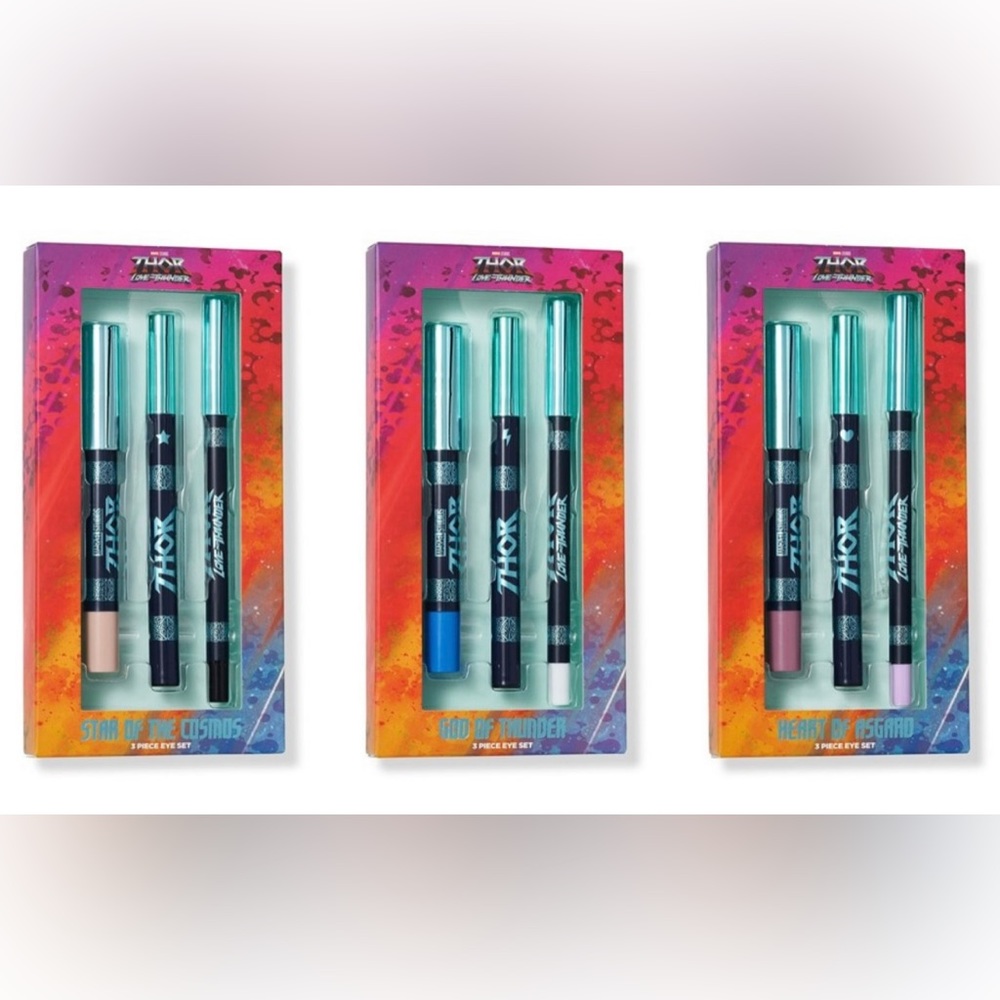 Ulta Beauty X Thor Love & Thunder Marvel Eyeliner & Stamp Sets